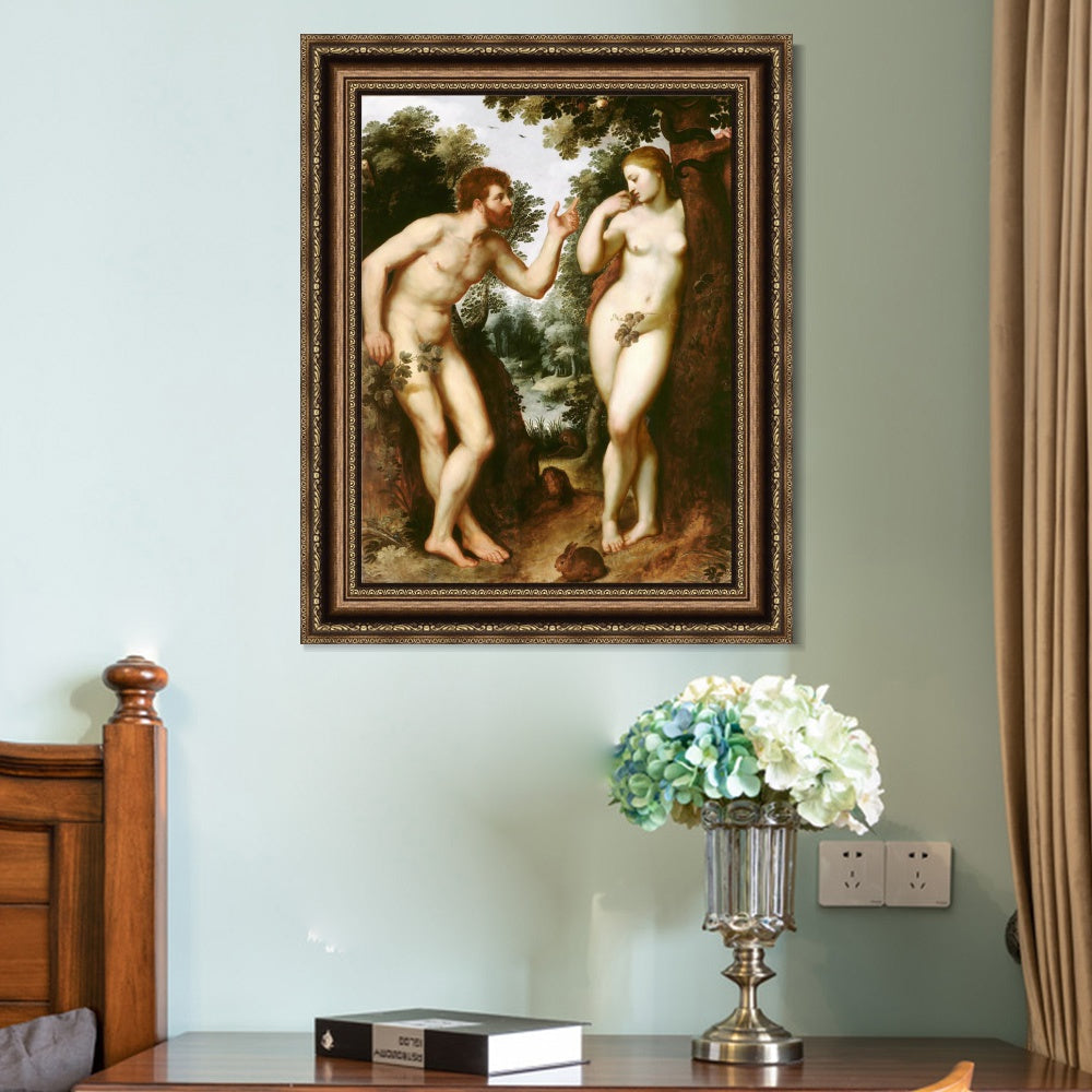 INVIN ART Framed Canvas Art Giclee Print Series#075 by Peter Paul Rubens Wall Art