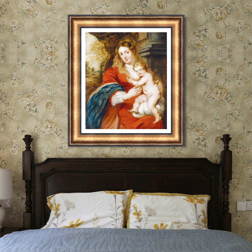INVIN ART Framed Canvas Art Giclee Print Series#076 by Peter Paul Rubens Wall Art