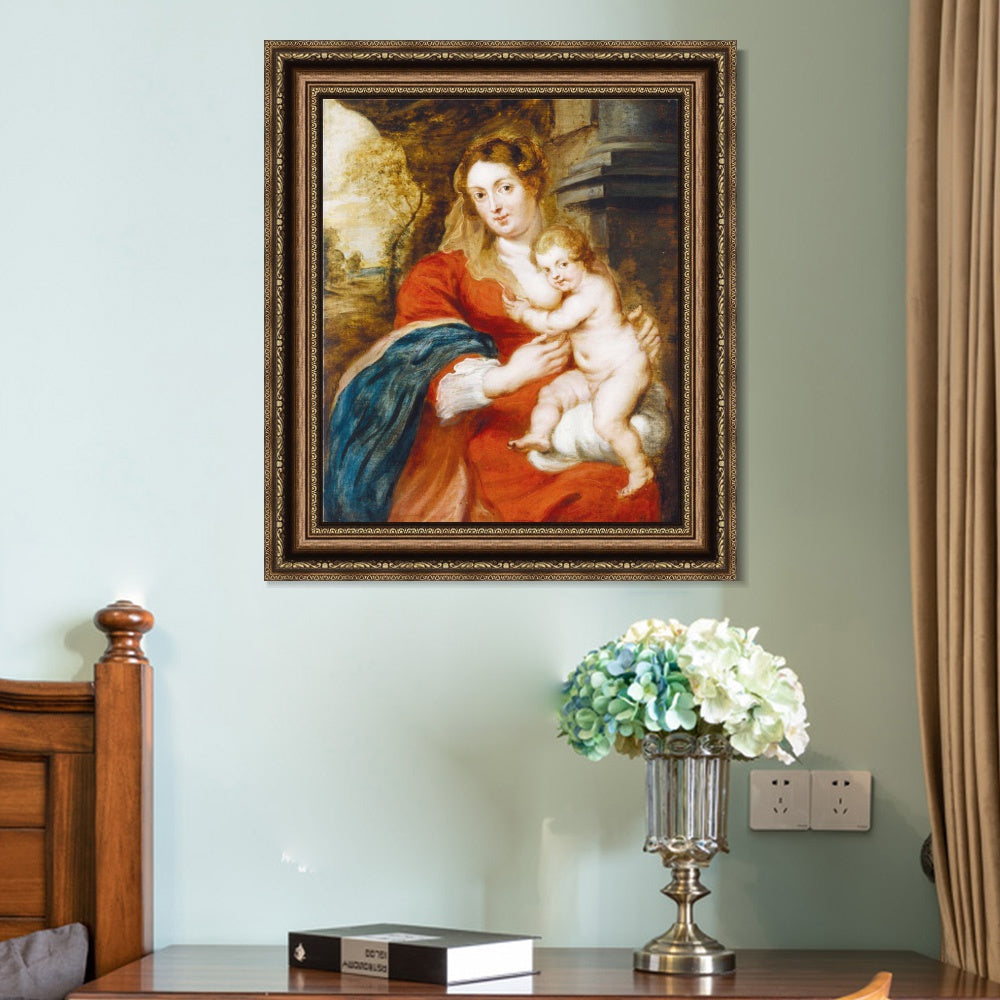 INVIN ART Framed Canvas Art Giclee Print Series#076 by Peter Paul Rubens Wall Art