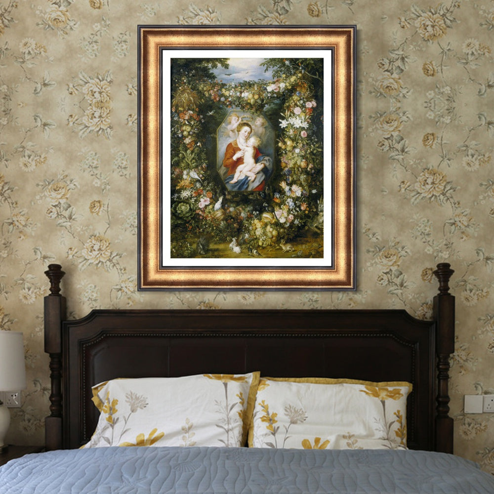 INVIN ART Framed Canvas Art Giclee Print Series#078 by Peter Paul Rubens Wall Art