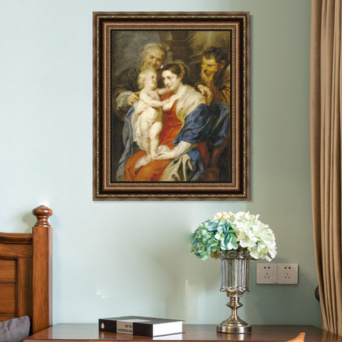 INVIN ART Framed Canvas Art Giclee Print Series#080 by Peter Paul Rubens Wall Art Living Room Home Office Decorations