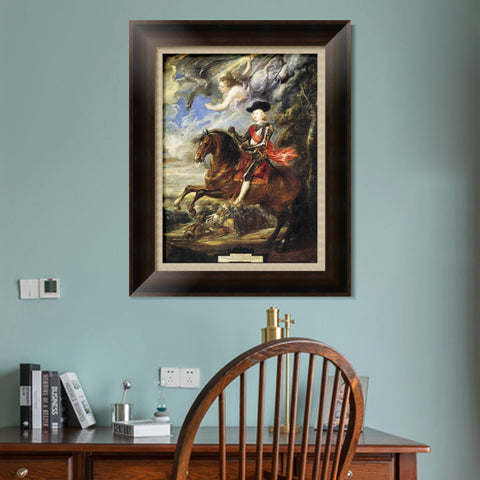 INVIN ART Framed Canvas Art Giclee Print Series#081 by Peter Paul Rubens Wall Art Living Room Home Office Decorations