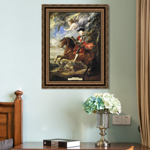 INVIN ART Framed Canvas Art Giclee Print Series#081 by Peter Paul Rubens Wall Art Living Room Home Office Decorations