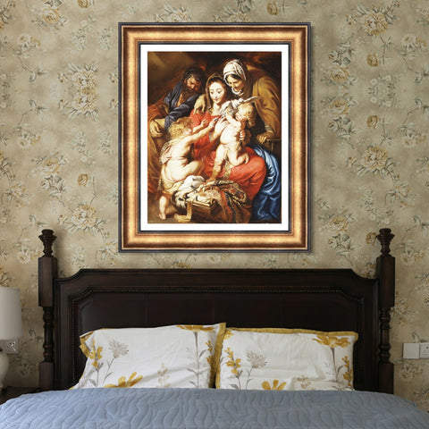 INVIN ART Framed Canvas Art Giclee Print Series#083 by Peter Paul Rubens Wall Art Living Room Home Office Decorations