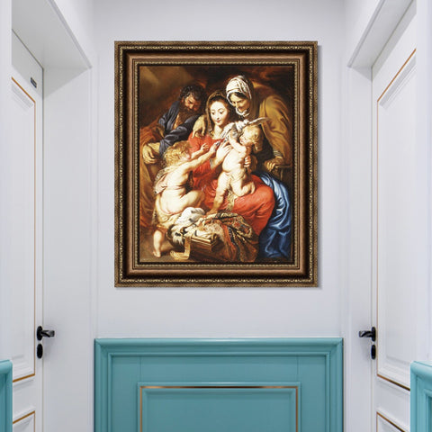 INVIN ART Framed Canvas Art Giclee Print Series#083 by Peter Paul Rubens Wall Art Living Room Home Office Decorations