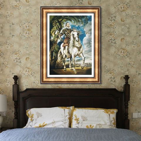 INVIN ART Framed Canvas Art Giclee Print Series#086 by Peter Paul Rubens Wall Art Living Room Home Office Decorations