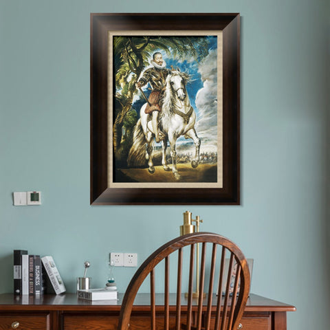 INVIN ART Framed Canvas Art Giclee Print Series#086 by Peter Paul Rubens Wall Art Living Room Home Office Decorations