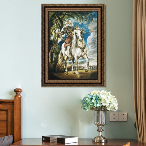 INVIN ART Framed Canvas Art Giclee Print Series#086 by Peter Paul Rubens Wall Art Living Room Home Office Decorations