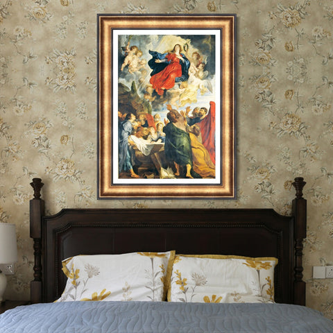 INVIN ART Framed Canvas Art Giclee Print Series#088 by Peter Paul Rubens Wall Art Living Room Home Office Decorations