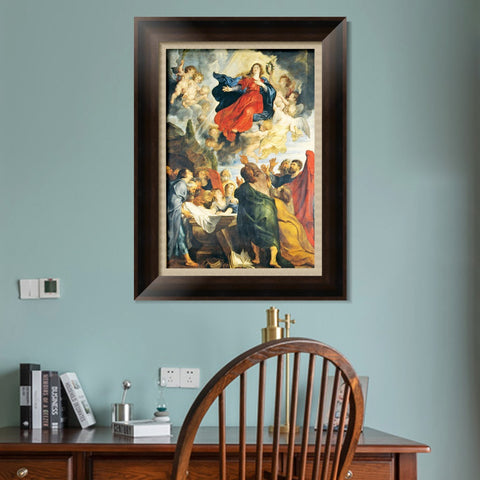 INVIN ART Framed Canvas Art Giclee Print Series#088 by Peter Paul Rubens Wall Art Living Room Home Office Decorations