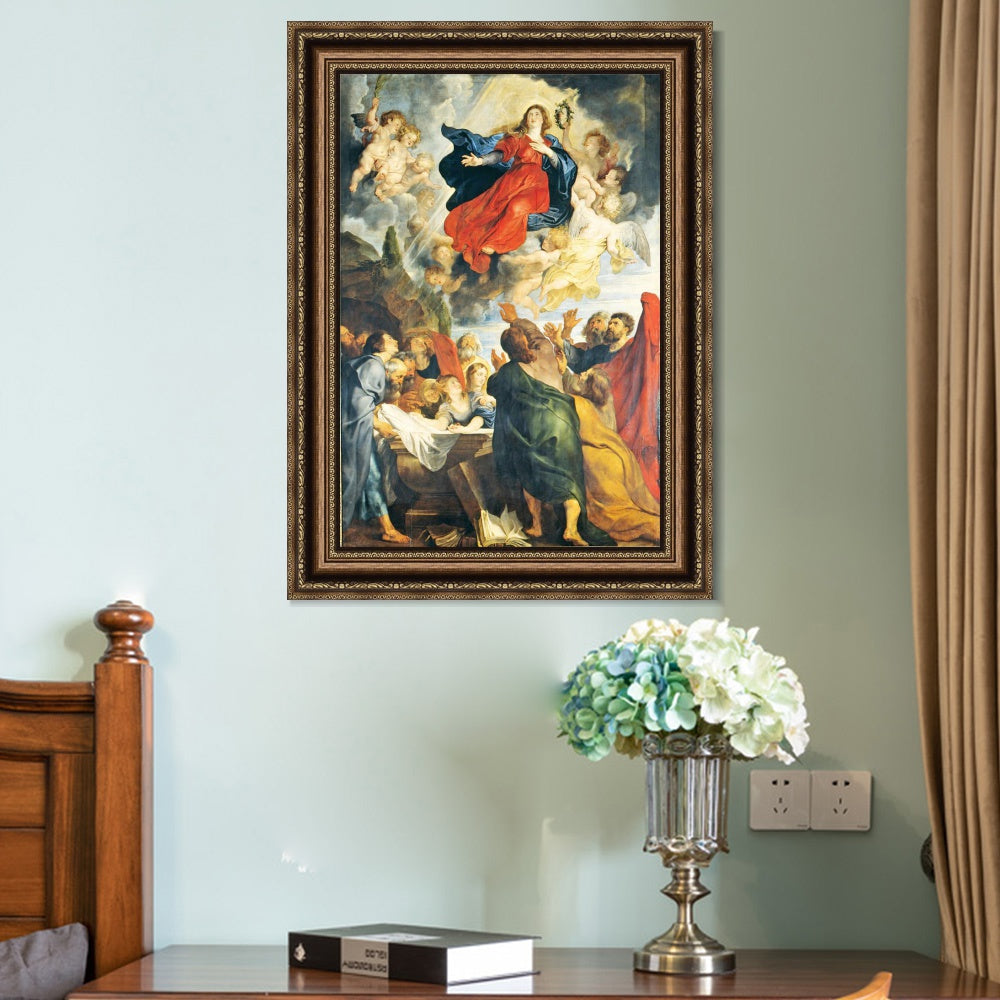 INVIN ART Framed Canvas Art Giclee Print Series#088 by Peter Paul Rubens Wall Art