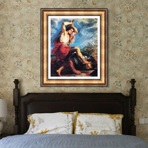 INVIN ART Framed Canvas Art Giclee Print Series#089 by Peter Paul Rubens Wall Art Living Room Home Office Decorations