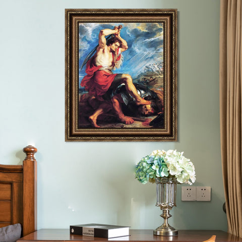 INVIN ART Framed Canvas Art Giclee Print Series#089 by Peter Paul Rubens Wall Art Living Room Home Office Decorations