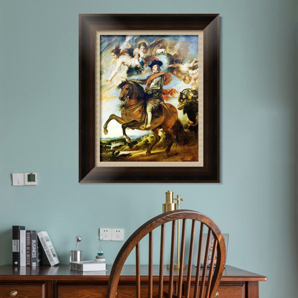 INVIN ART Framed Canvas Art Giclee Print Series#091 by Peter Paul Rubens Wall Art