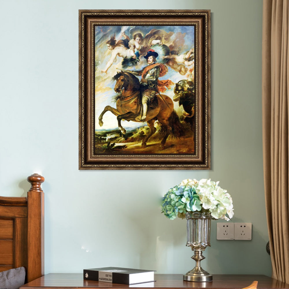 INVIN ART Framed Canvas Art Giclee Print Series#091 by Peter Paul Rubens Wall Art