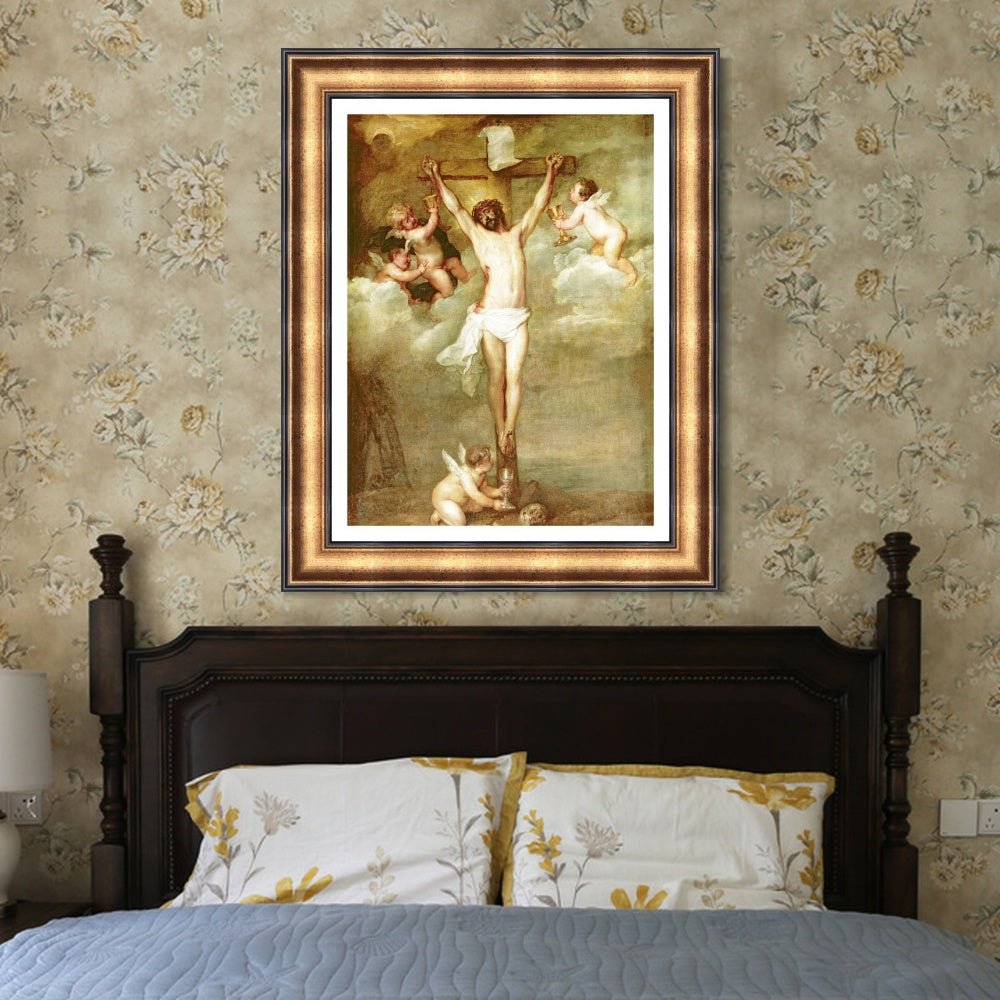 INVIN ART Framed Canvas Art Giclee Print Series#092 by Peter Paul Rubens Wall Art