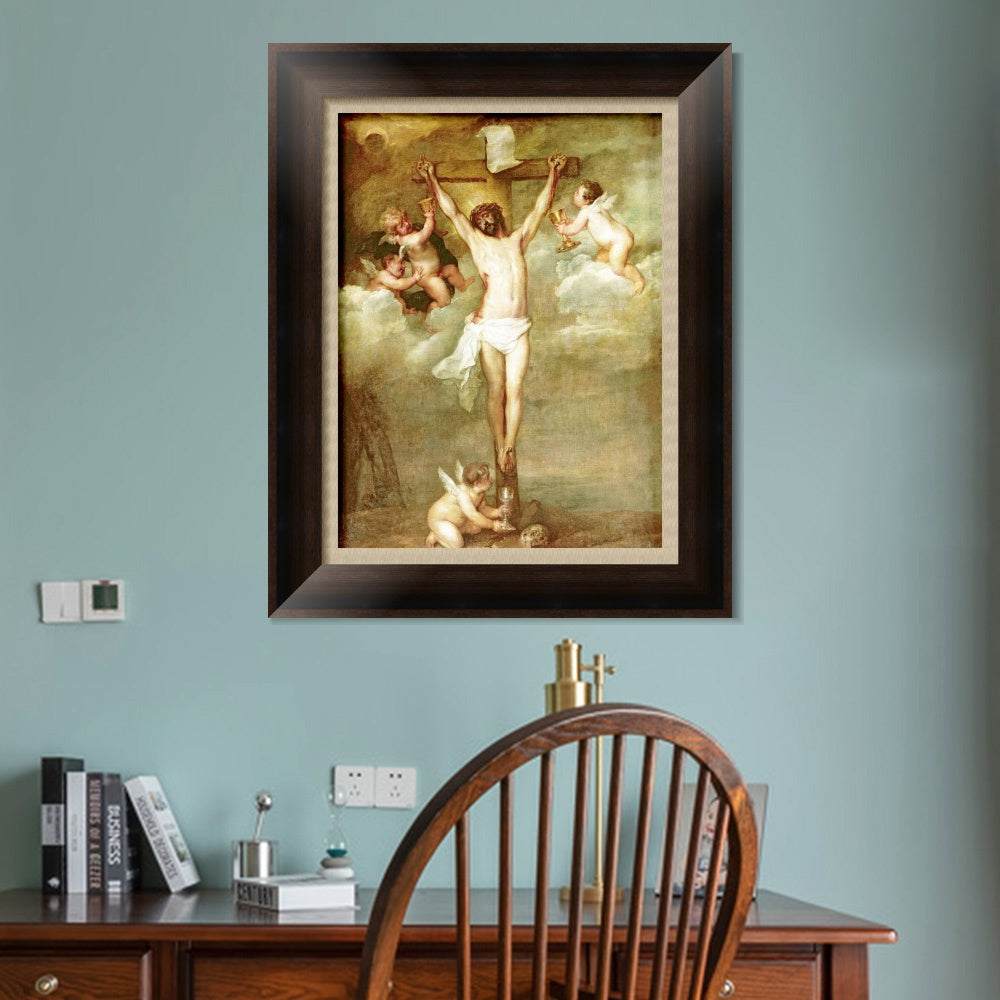 INVIN ART Framed Canvas Art Giclee Print Series#092 by Peter Paul Rubens Wall Art