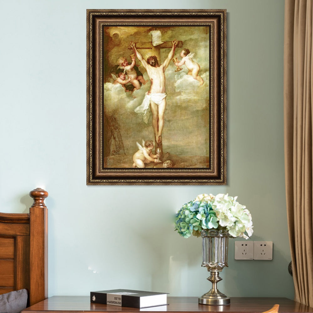 INVIN ART Framed Canvas Art Giclee Print Series#092 by Peter Paul Rubens Wall Art