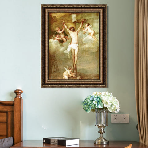 INVIN ART Framed Canvas Art Giclee Print Series#092 by Peter Paul Rubens Wall Art Living Room Home Office Decorations