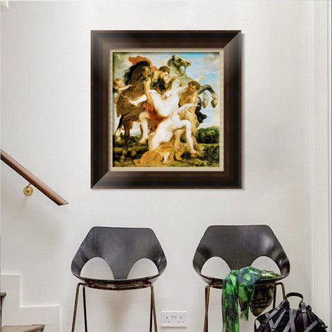 INVIN ART Framed Canvas Art Giclee Print Series#094 by Peter Paul Rubens Wall Art Living Room Home Office Decorations