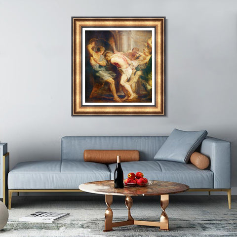 INVIN ART Framed Canvas Art Giclee Print Series#096 by Peter Paul Rubens Wall Art Living Room Home Office Decorations