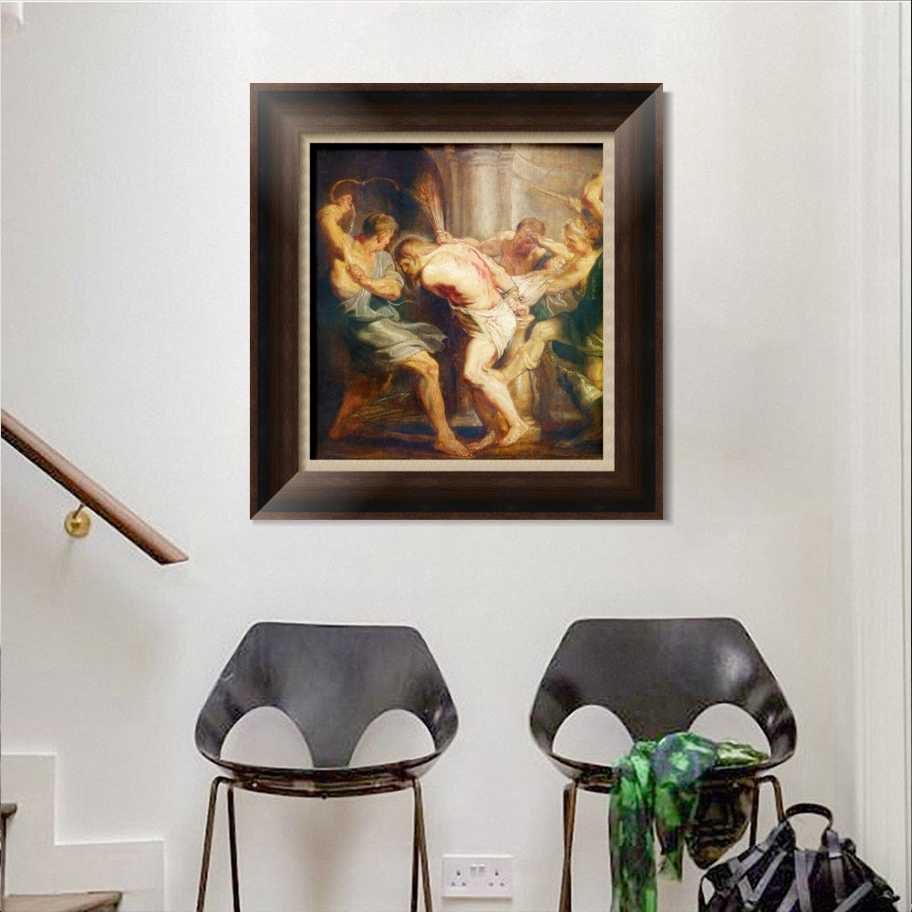 INVIN ART Framed Canvas Art Giclee Print Series#096 by Peter Paul Rubens Wall Art Living Room Home Office Decorations