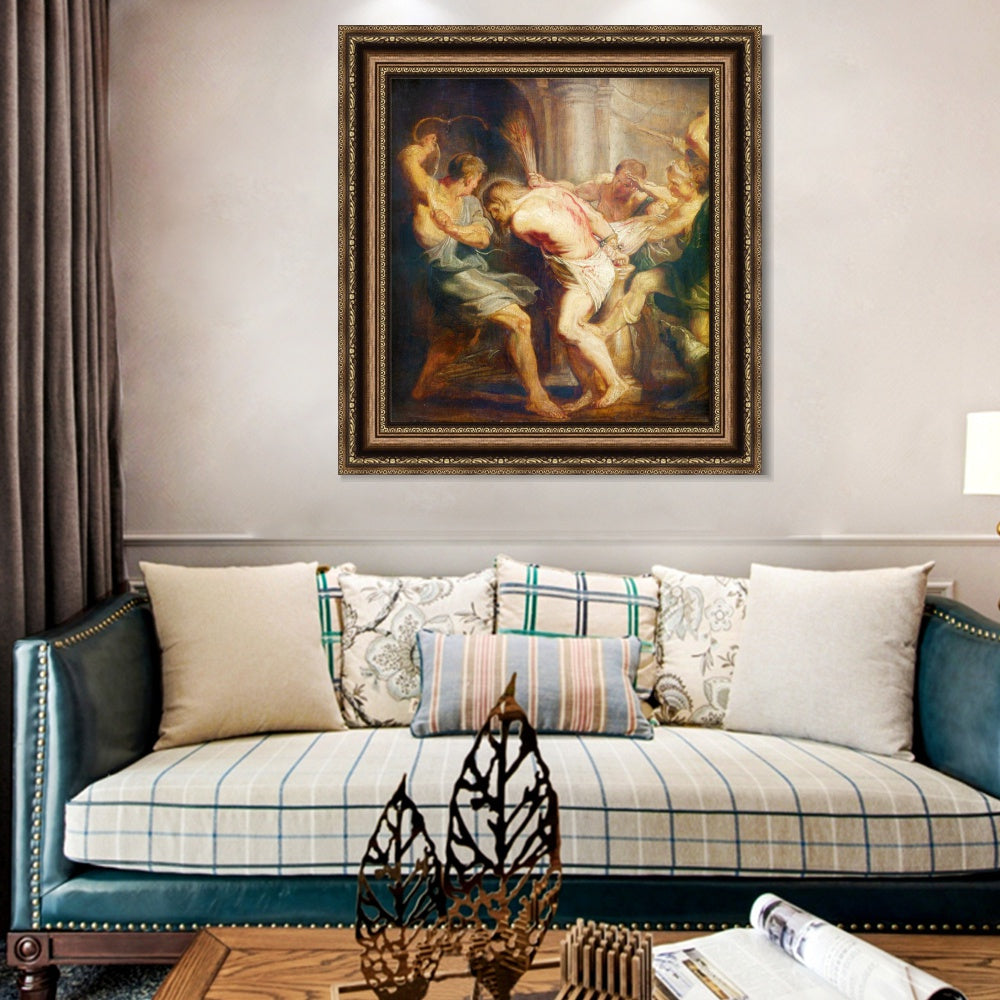 INVIN ART Framed Canvas Art Giclee Print Series#096 by Peter Paul Rubens Wall Art Living Room Home Office Decorations