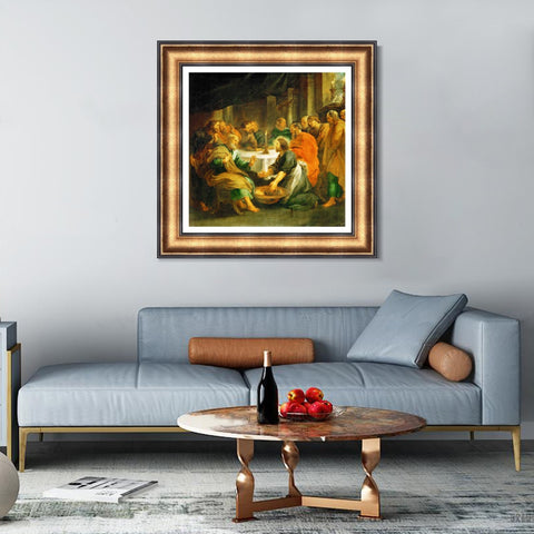 INVIN ART Framed Canvas Art Giclee Print Series#099 by Peter Paul Rubens Wall Art Living Room Home Office Decorations