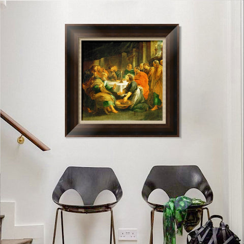INVIN ART Framed Canvas Art Giclee Print Series#099 by Peter Paul Rubens Wall Art Living Room Home Office Decorations