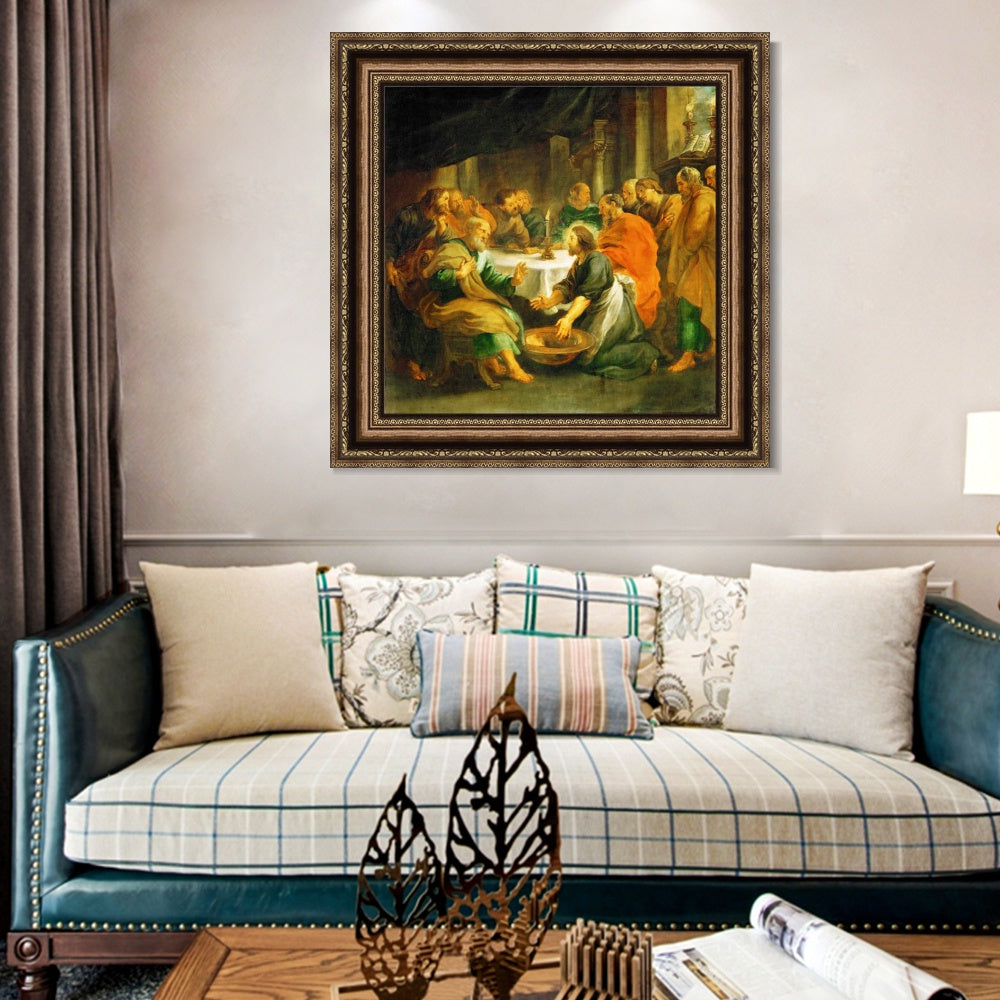 INVIN ART Framed Canvas Art Giclee Print Series#099 by Peter Paul Rubens Wall Art
