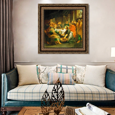 INVIN ART Framed Canvas Art Giclee Print Series#099 by Peter Paul Rubens Wall Art Living Room Home Office Decorations