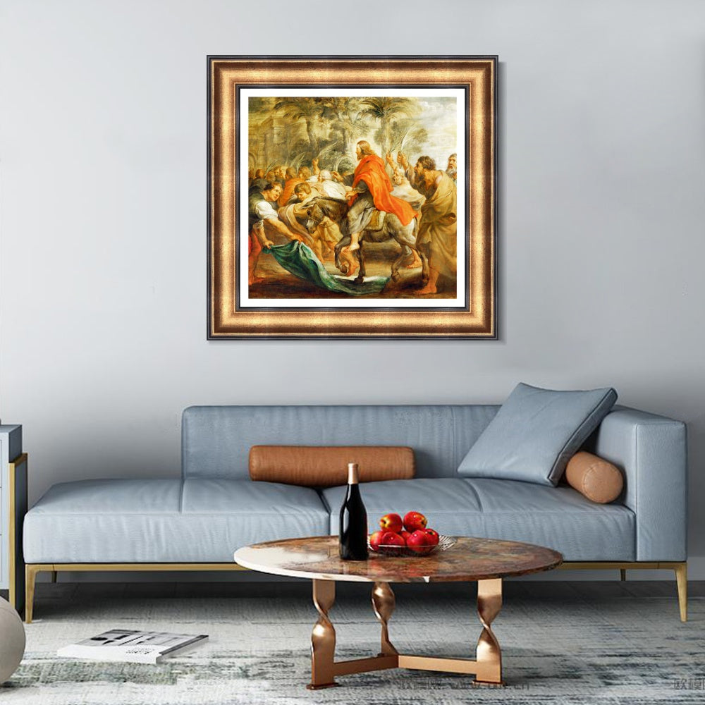 INVIN ART Framed Canvas Art Giclee Print Series#100 by Peter Paul Rubens Wall Art