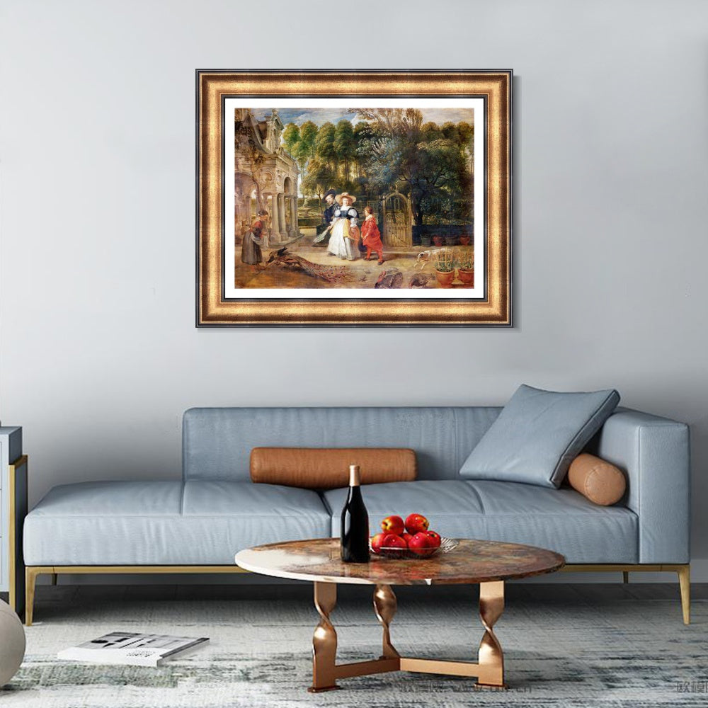 INVIN ART Framed Canvas Art Giclee Print Series#101 by Peter Paul Rubens Wall Art
