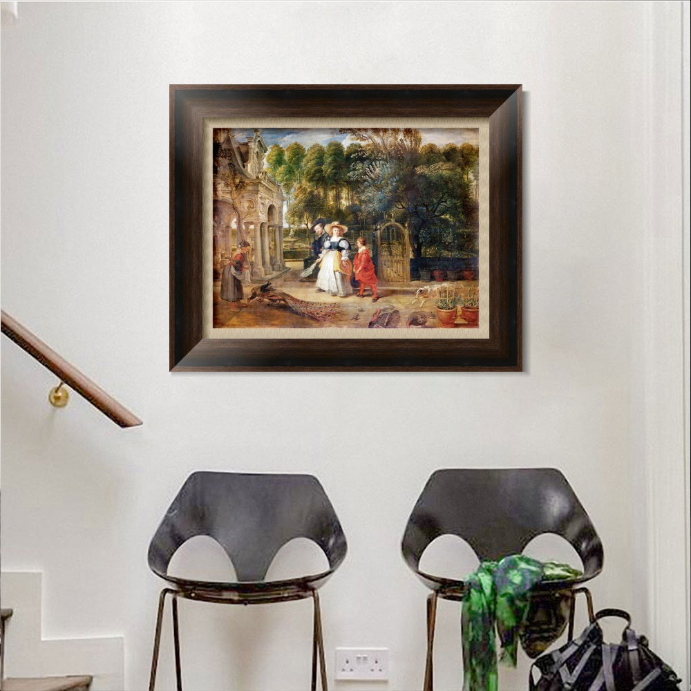 INVIN ART Framed Canvas Art Giclee Print Series#101 by Peter Paul Rubens Wall Art