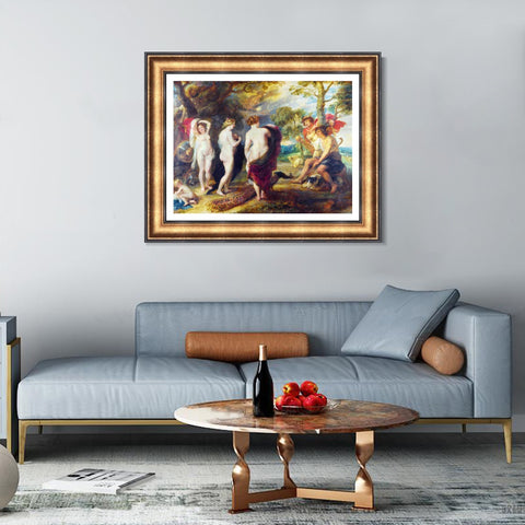 INVIN ART Framed Canvas Art Giclee Print Series#104 by Peter Paul Rubens Wall Art Living Room Home Office Decorations