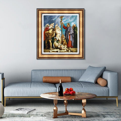 INVIN ART Framed Canvas Art Giclee Print Series#106 by Peter Paul Rubens Wall Art Living Room Home Office Decorations