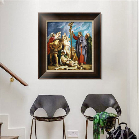 INVIN ART Framed Canvas Art Giclee Print Series#106 by Peter Paul Rubens Wall Art Living Room Home Office Decorations