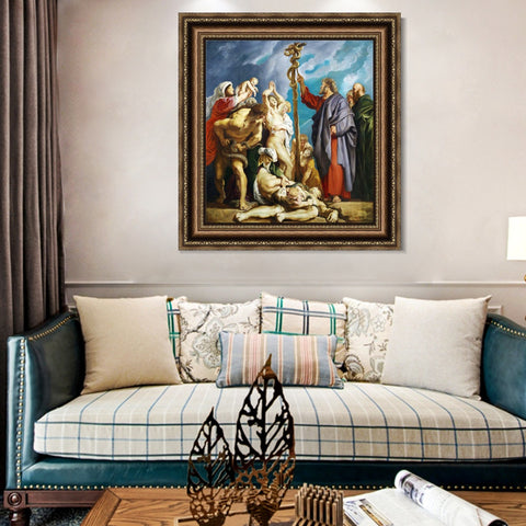 INVIN ART Framed Canvas Art Giclee Print Series#106 by Peter Paul Rubens Wall Art Living Room Home Office Decorations