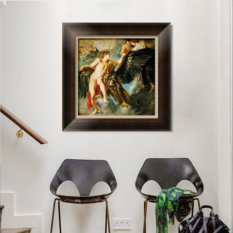 INVIN ART Framed Canvas Art Giclee Print Series#110 by Peter Paul Rubens Wall Art Living Room Home Office Decorations