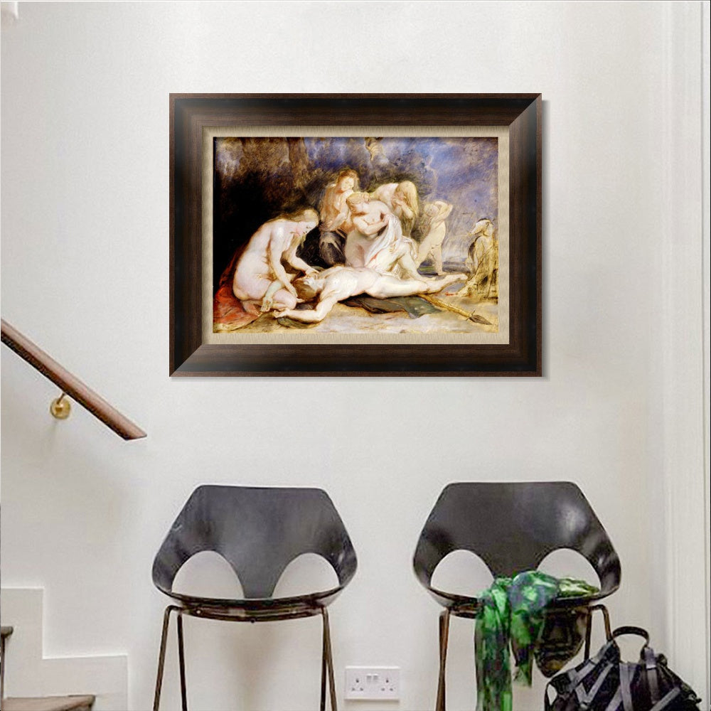 INVIN ART Framed Canvas Art Giclee Print Series#117 by Peter Paul Rubens Wall Art