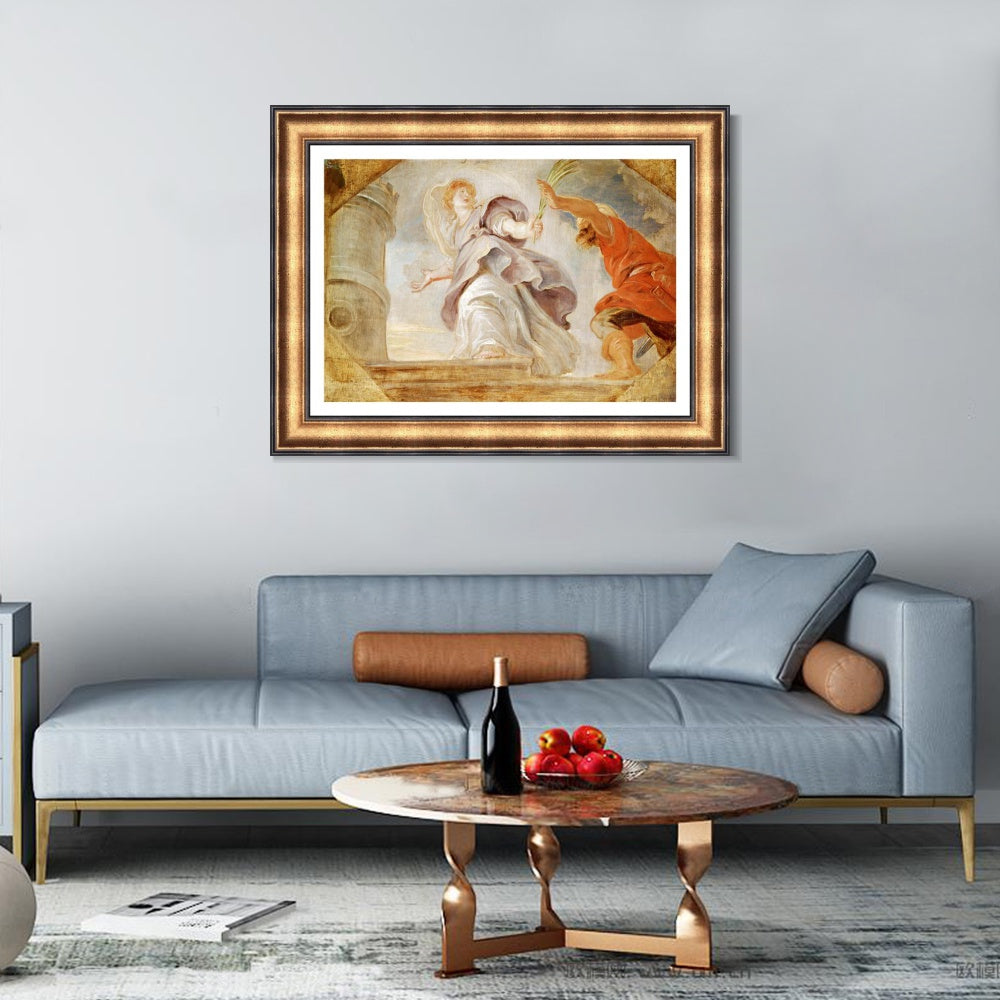 INVIN ART Framed Canvas Art Giclee Print Series#118 by Peter Paul Rubens Wall Art