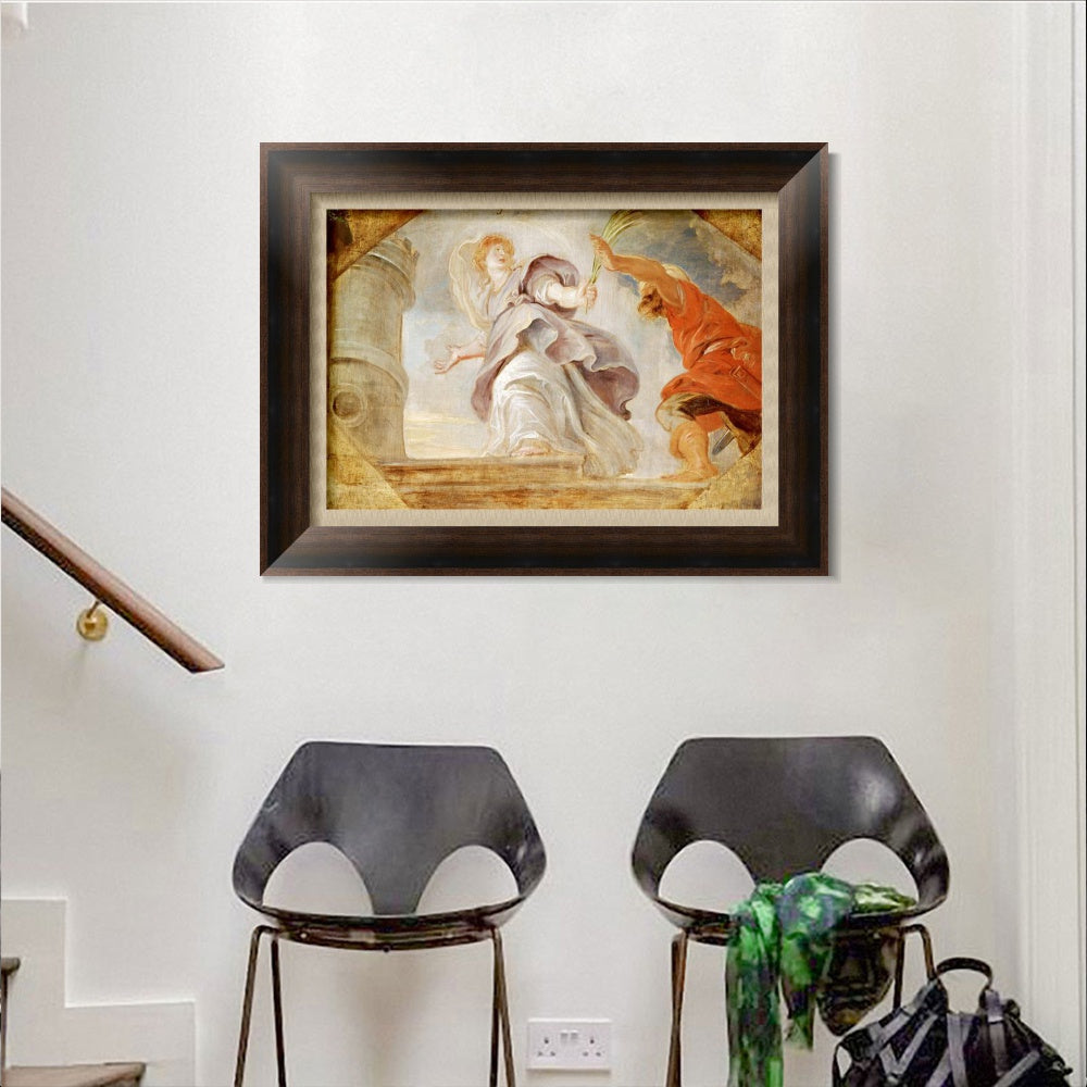 INVIN ART Framed Canvas Art Giclee Print Series#118 by Peter Paul Rubens Wall Art