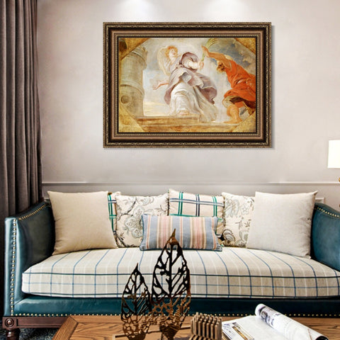 INVIN ART Framed Canvas Art Giclee Print Series#118 by Peter Paul Rubens Wall Art Living Room Home Office Decorations