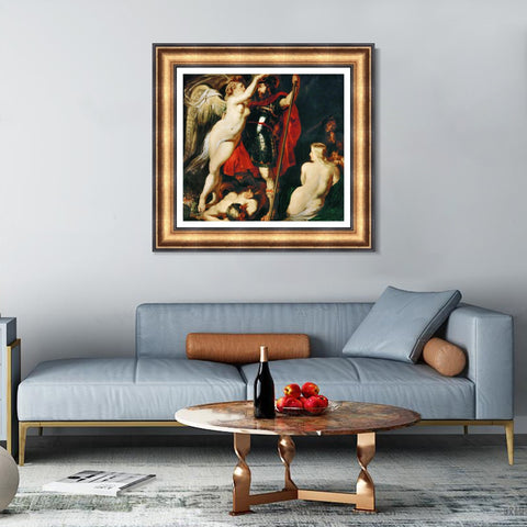 INVIN ART Framed Canvas Art Giclee Print Series#119 by Peter Paul Rubens Wall Art Living Room Home Office Decorations