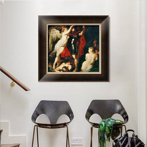 INVIN ART Framed Canvas Art Giclee Print Series#119 by Peter Paul Rubens Wall Art Living Room Home Office Decorations