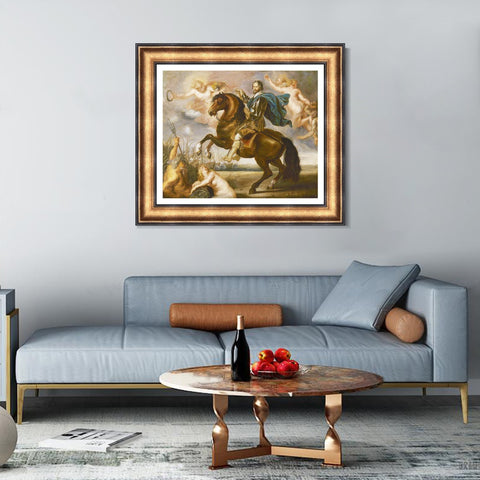INVIN ART Framed Canvas Art Giclee Print Series#126 by Peter Paul Rubens Wall Art Living Room Home Office Decorations