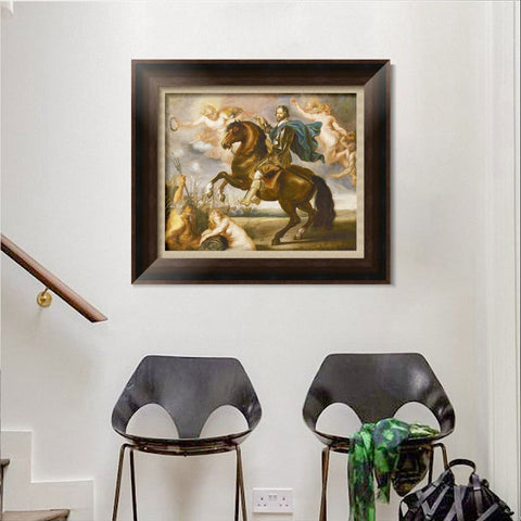 INVIN ART Framed Canvas Art Giclee Print Series#126 by Peter Paul Rubens Wall Art Living Room Home Office Decorations