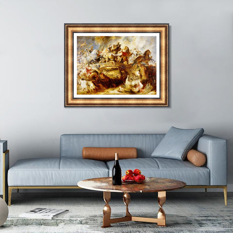 INVIN ART Framed Canvas Art Giclee Print Series#127 by Peter Paul Rubens Wall Art Living Room Home Office Decorations