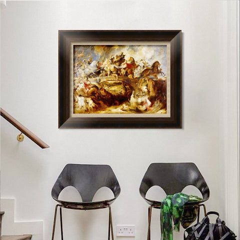INVIN ART Framed Canvas Art Giclee Print Series#127 by Peter Paul Rubens Wall Art Living Room Home Office Decorations