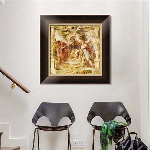 INVIN ART Framed Canvas Art Giclee Print Series#128 by Peter Paul Rubens Wall Art Living Room Home Office Decorations